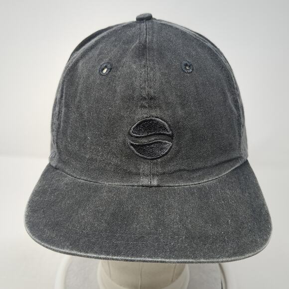 Pepsi Logo Slideback Baseball Cap Gray One Size Adjustable Embroidered 6 Panel - Picture 2 of 9